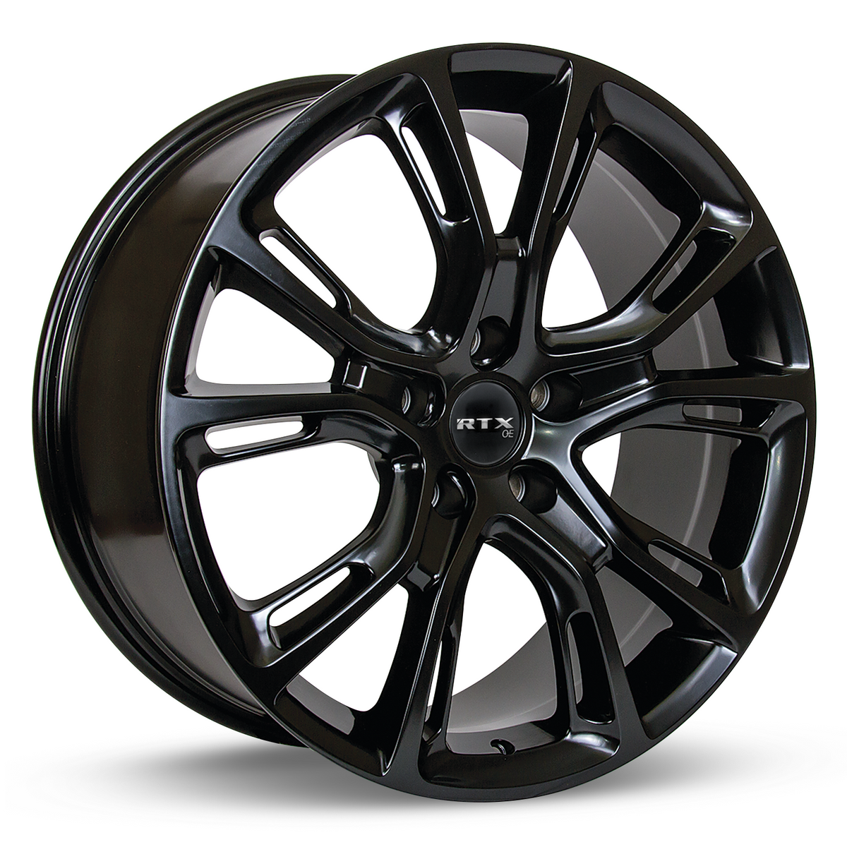 RTX Thug Satin Black 20x9 +34 5x127mm 71.5mm - Wheelwiz