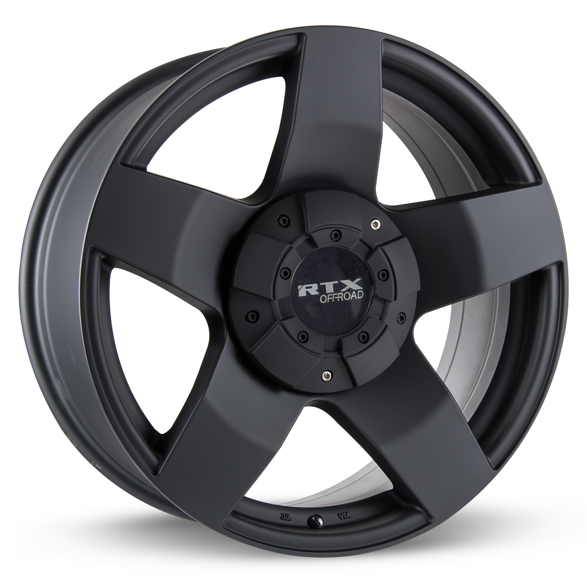 RTX Thunder Matte Black 18x9 +15 8x180mm 125mm - Wheelwiz