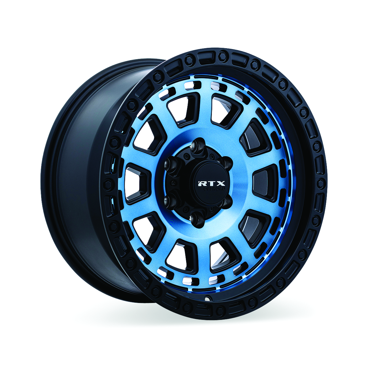 RTX Titan Midnight Blue With Black Lip 18x9 -15 5x127mm 71.5mm