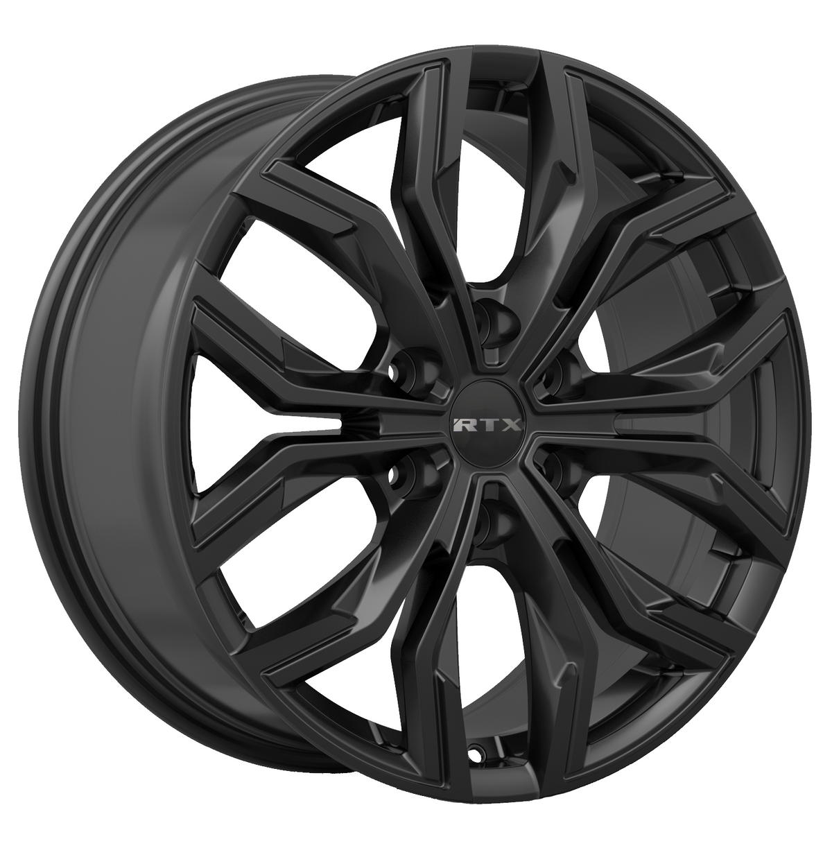 RTX Venom 6 Gloss Black 20x9 +40 6x132mm 74.5mm - Wheelwiz