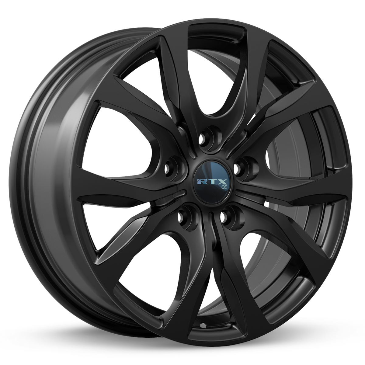 RTX  Gloss Black 18x7.5 +35 5x127mm 71.5mm