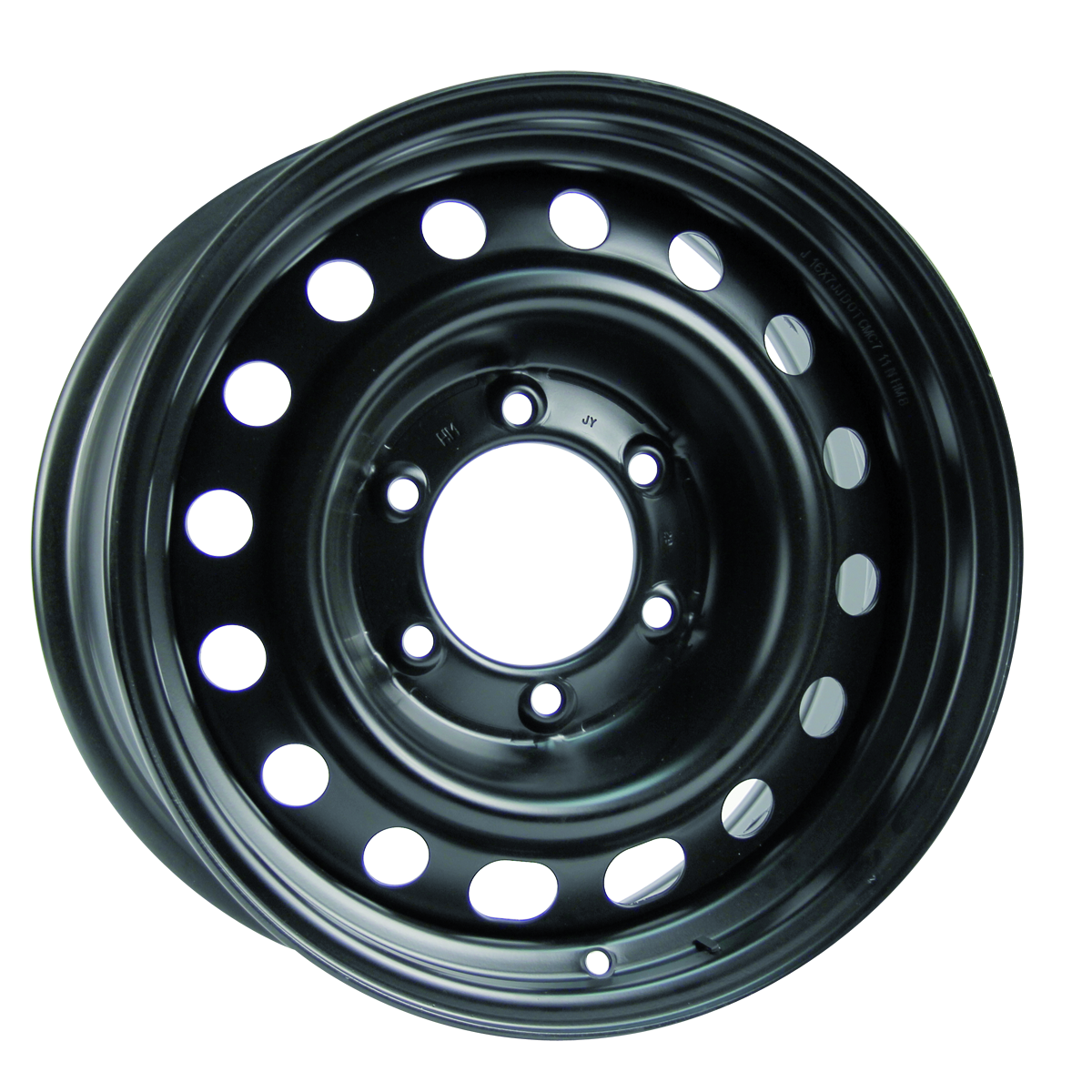 Steel Black 16x7 +30 6x139.7mm 106.1mm