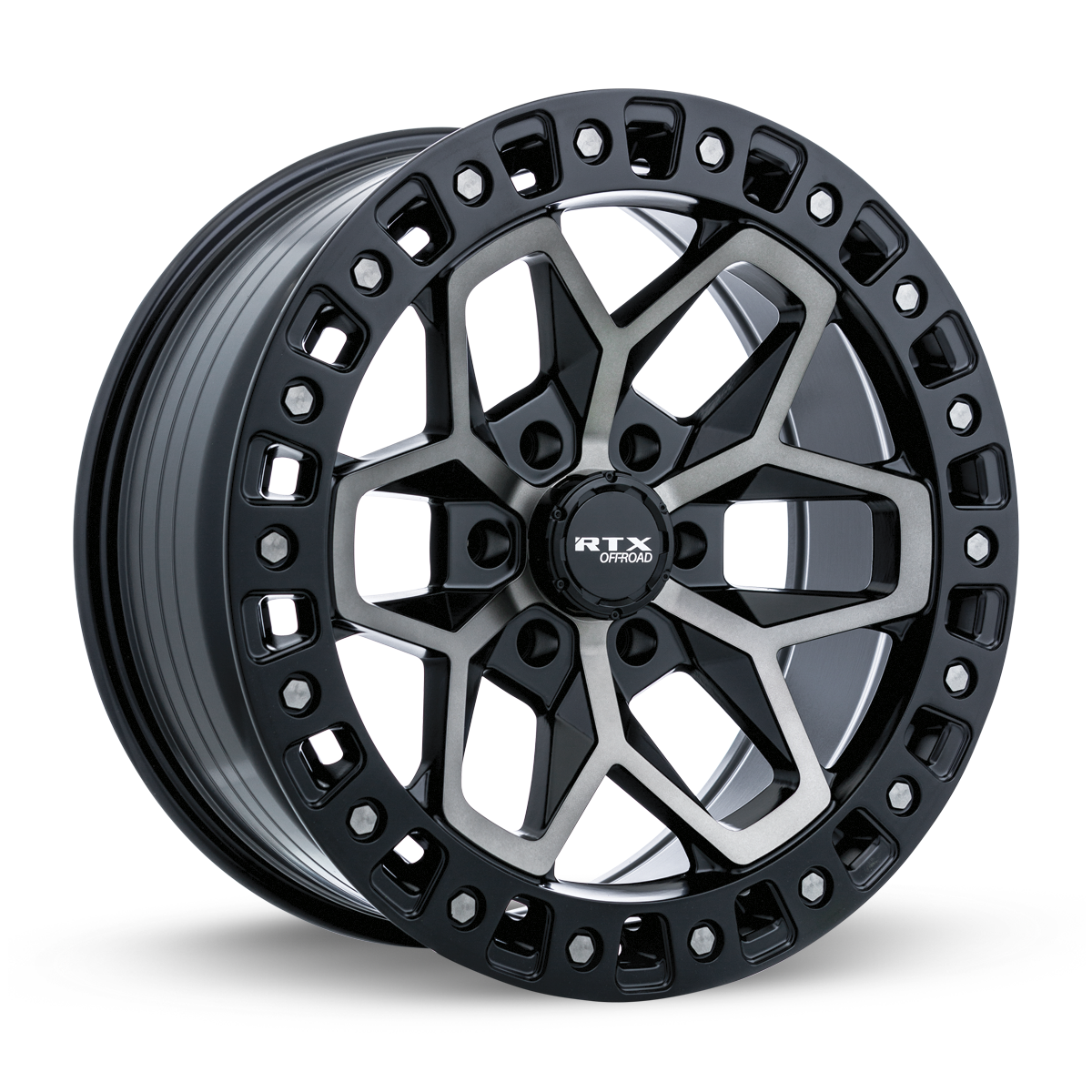 RTX Zion Satin Black Tinted Bronze 17x9 0 6x139.7mm 106.1mm - Wheelwiz