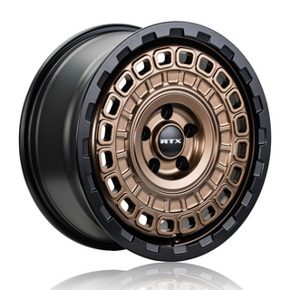 RTX Overland Satin Bronze Black Lip 17x7.5 +35 5x114.3mm 67.1mm