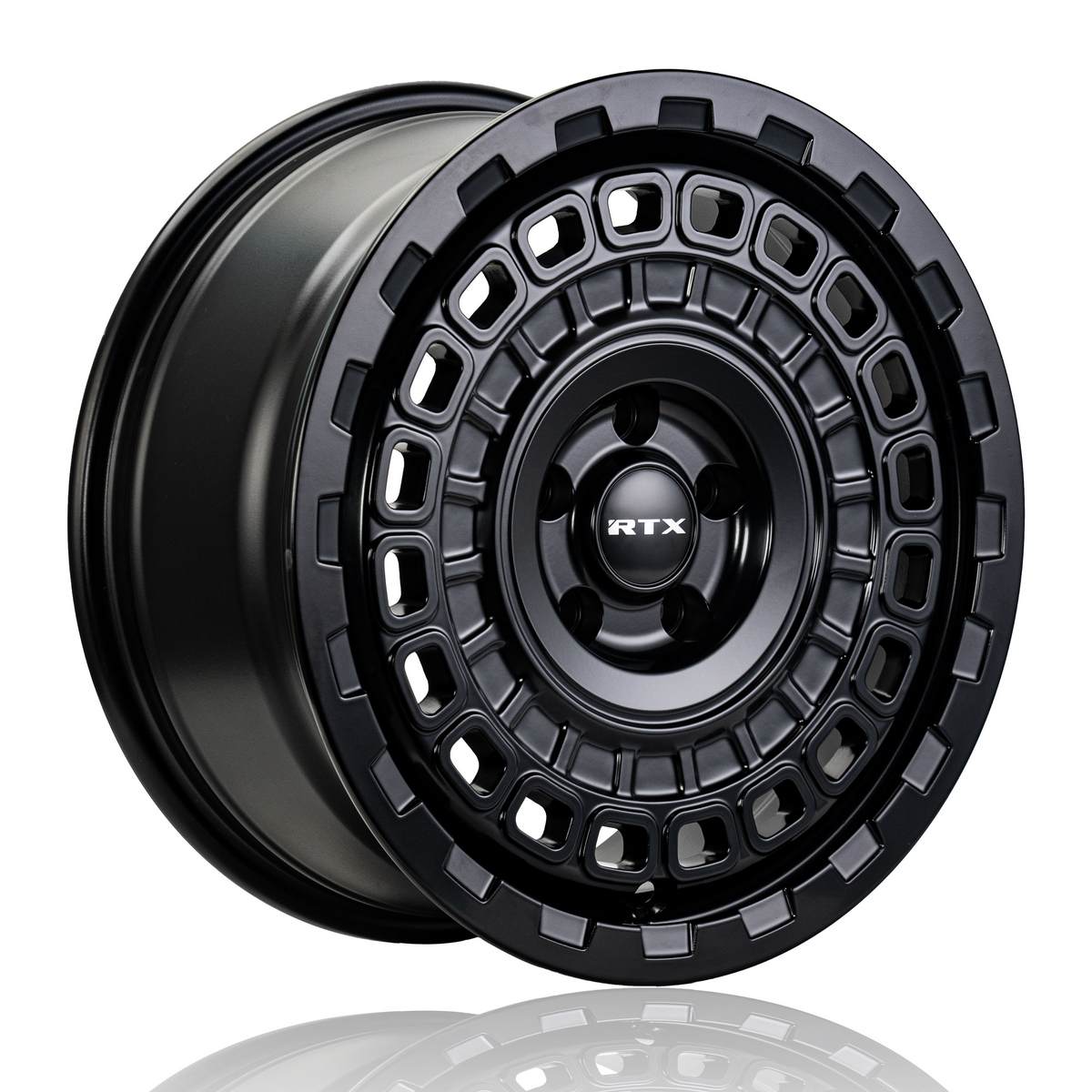 RTX Overland Satin Black 17x7.5 +35 5x114.3mm 67.1mm - Wheelwiz