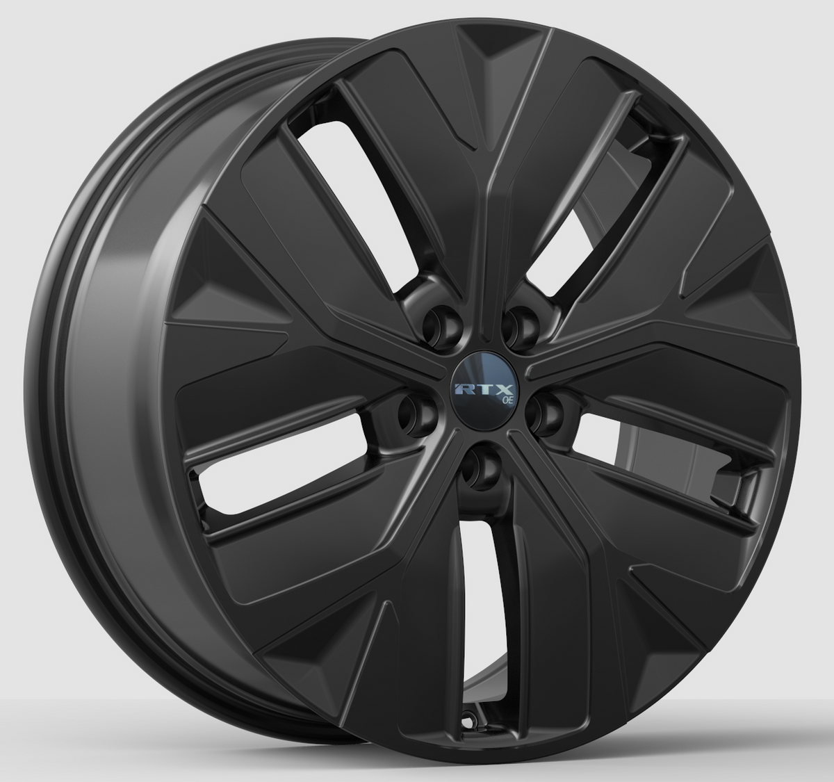 RTX KI02 Gloss Black 19x7.5 +48 5x114.3mm 67.1mm - Wheelwiz