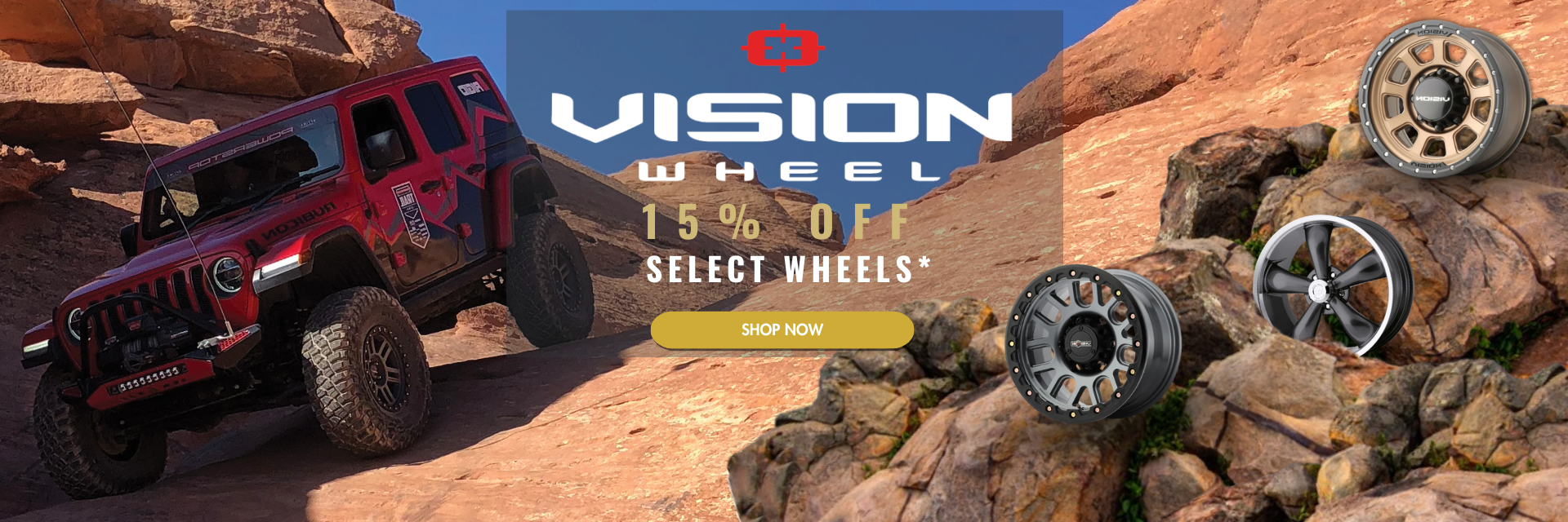 Vision Wheel Promotional Image - 15% Off