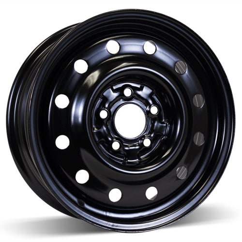 Steel Steel Black 15x6 +42 5x108mm 63.4mm