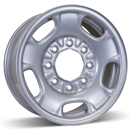 Steel Steel Silver 17x7.5 +43 8x180mm 124.1mm