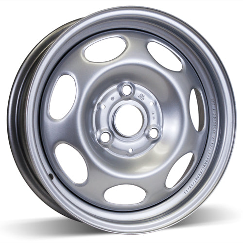 Steel Steel Silver 15x4.5 +24 3x112mm 57.1mm