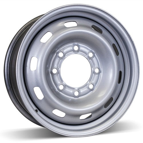 Steel Steel Silver 17x7 +43 8x180mm 124.1mm