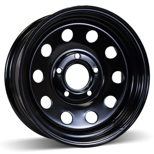 Steel Steel Black 15x6  5x127mm 78.1mm