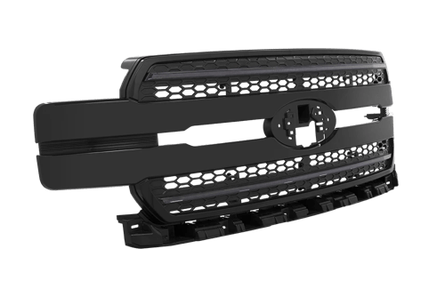 Morimoto FORD F150 18-20 GRILLE UNFINISH WHT DRL - Wheelwiz