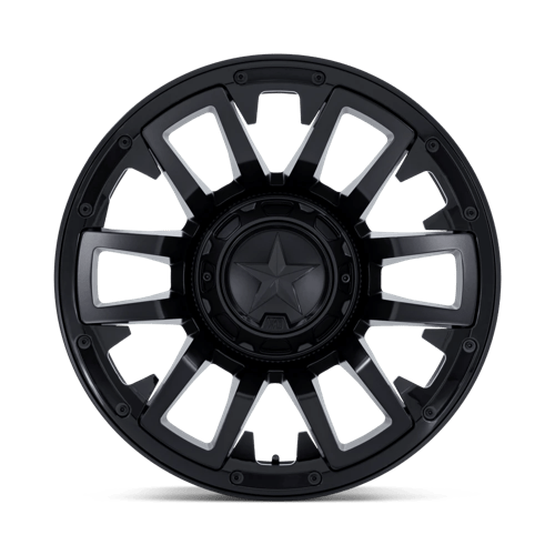 XD Series XD872 COLOSSUS Matte Black 20x9 +20 8x180mm 124.2mm - Wheelwiz