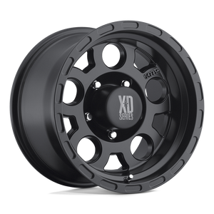 XD Series XD122 ENDURO Matte Black 17x9 -6 6x139.7mm 108mm - WheelWiz