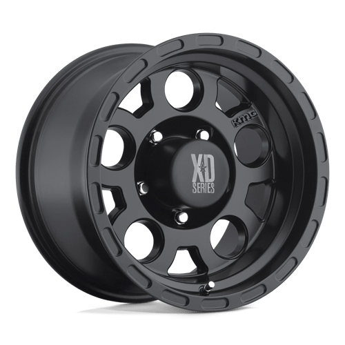 XD Series XD122 ENDURO Matte Black 16x8 00 5x114.3mm 83.7mm - WheelWiz