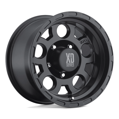 XD Series XD122 ENDURO Matte Black 18x9 00 8x170mm 130.8mm - WheelWiz
