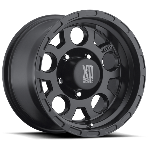 XD Series XD122 ENDURO Matte Black 17x9 -6 6x139.7mm 108mm