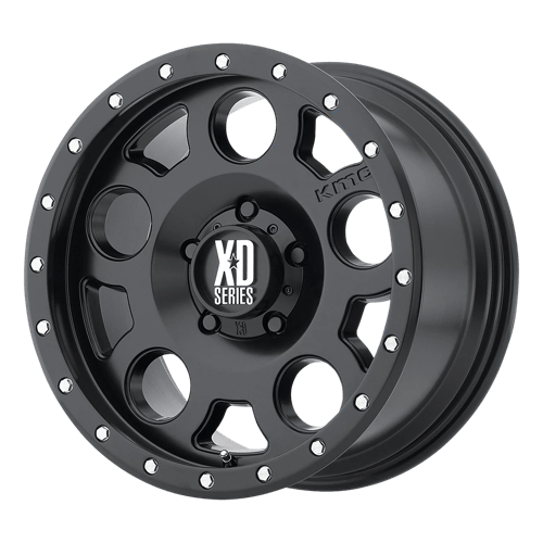 XD Series XD126 ENDURO PRO Satin Black 17x9 -12 5x127mm 78.1mm - Wheelwiz