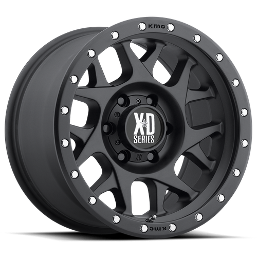 XD Series XD127 BULLY Satin Black 18x9 +18 6x139.7mm 106.1mm
