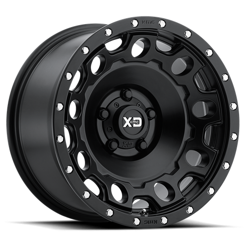 XD Series XD129 HOLESHOT Satin Black 17x8.5 +34 5x120mm 72.6mm
