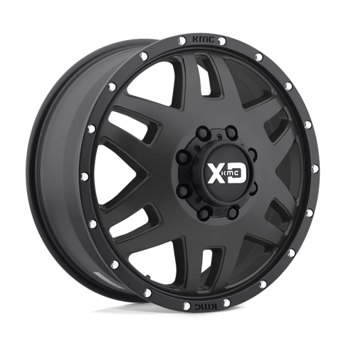 XD Series XD130 MACHETE DUALLY Satin Black 17x6.5 -155 8x210mm 154.3mm - Wheelwiz