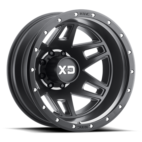 XD Series XD130 MACHETE DUALLY Satin Black 17x6.5 -140 8x200mm 142mm