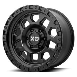 XD Series XD132 RG2 Satin Black 17x9 -12 5x127mm 72.6mm - WheelWiz