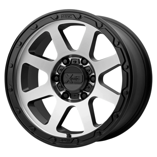 XD Series XD134 ADDICT 2 Matte Black Machined Face 17x9 +18 6x120mm 66.9mm - WheelWiz