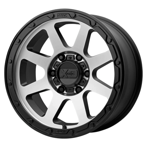 XD Series XD134 ADDICT 2 Matte Black Machined 18x8.5 0 5x139.7mm 78.1mm - Wheelwiz