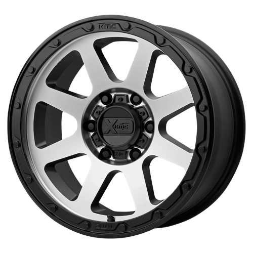 XD Series XD134 ADDICT 2 Matte Black Machined 18x8.5 0 6x139.7mm 106.1mm - Wheelwiz