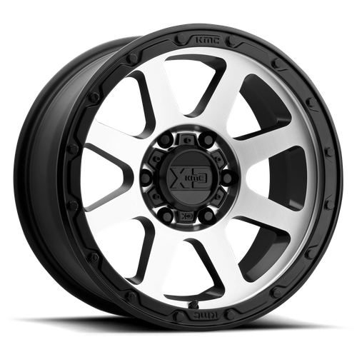 XD Series XD134 ADDICT 2 Matte Black Machined 18x8.5 0 6x139.7mm 106.1mm - Wheelwiz