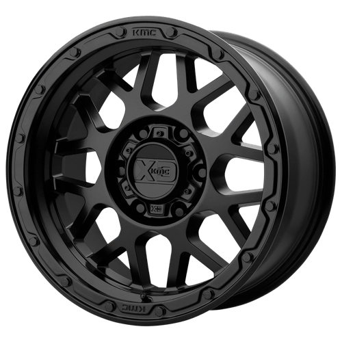 XD Series XD135 GRENADE OR Matte Black 17x9 +18 8x180mm 124.2mm - Wheelwiz