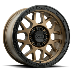 XD Series XD135 GRENADE OR Matte Bronze Matte Black Lip 20x9 +18 5x127mm 71.5mm - WheelWiz