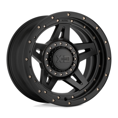 XD Series XD138 BRUTE Satin Black 17x9 -12 8x180mm 124.2mm - Wheelwiz