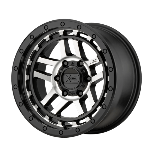 XD Series XD140 RECON Satin Black Machined 18x8.5 00 6x135mm 87.1mm - WheelWiz