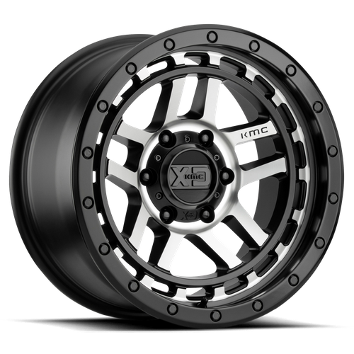 XD Series XD140 RECON Satin Black Machined 18x8.5 +18 6x114.3mm 66.1mm - Wheelwiz