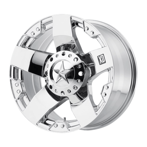 XD Series XD775 ROCKSTAR Chrome 17x9 -12 8x165.1mm 130.8mm - Wheelwiz