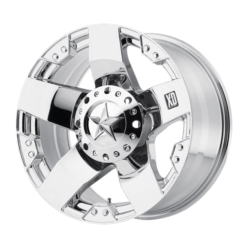 XD Series XD775 ROCKSTAR Chrome 22x9.5 +38 6x135|6x139.7mm 100.3mm - Wheelwiz