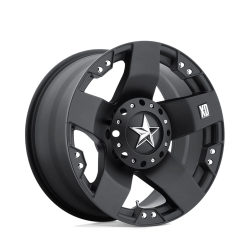 XD Series XD775 ROCKSTAR Matte Black 20x10 -24 8x165.1mm 130.8mm - Wheelwiz