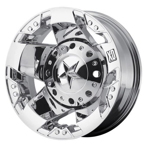 XD Series XD775 ROCKSTAR Dually Chrome Rear 17x6 -94 8x165.1mm 125.1mm