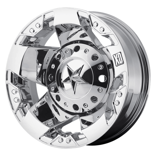 XD Series XD775 ROCKSTAR Dually Chrome Rear 16x6 -134 8x170mm 125.1mm - Wheelwiz