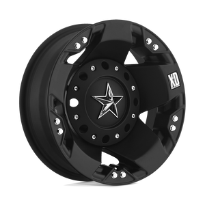 XD Series XD775 ROCKSTAR Matte Black - Rear 17x6 -134 8x165.1mm 125.1mm - WheelWiz