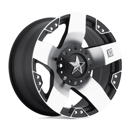 XD Series XD775 ROCKSTAR Machined Face W/ Blk Windows 22x9.5 +38 Custom 78.1mm - Wheelwiz