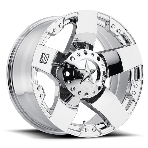 XD Series XD775 ROCKSTAR Chrome 22x9.5 +38 6x135|6x139.7mm 100.3mm