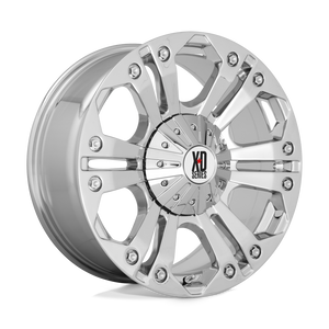 XD Series XD778 MONSTER Chrome 20x10 -12 5x139.7|5x150mm 110.1mm - WheelWiz