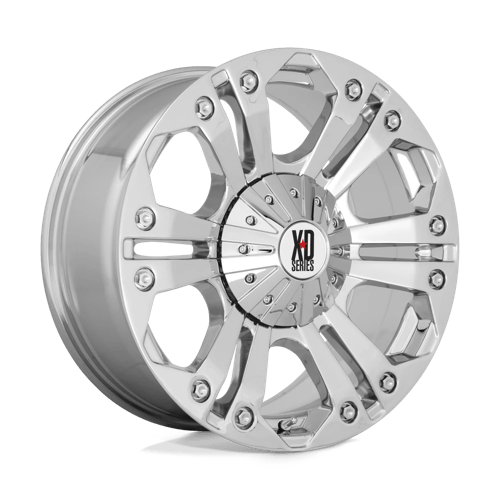 XD Series XD778 MONSTER Chrome 18x9 +35 5x139.7|5x150mm 110.1mm - WheelWiz