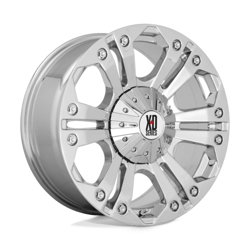XD Series XD778 MONSTER Chrome 20x9 +18 8x165.1mm 125.1mm - Wheelwiz