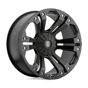 XD Series XD778 MONSTER Matte Black 20x9 +18 8x165.1mm 125.1mm - WheelWiz