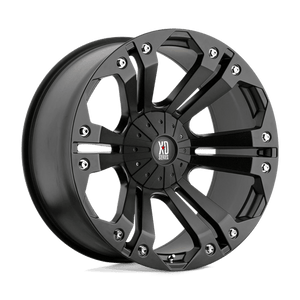 XD Series XD778 MONSTER Matte Black 20x10 -12 8x170mm 125.1mm - WheelWiz